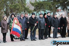 В Дзержинске прошел митинг в память погибших в локальных вооруженных конфликтах