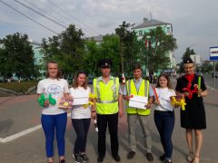 В Дзержинске прошла акция "Береги пешехода!".