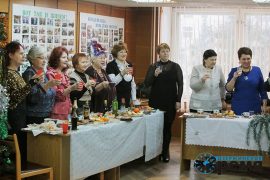 Дзержинский клуб ветеранов "Нестареющие сердца" отпраздновал свой 20-летний юбилей.