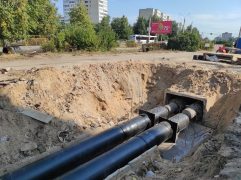 В Дзержинске реконструируют трубопроводы теплосетей.