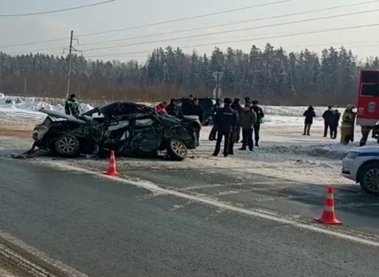 Недалеко от Дзержинска произошло "смертельное" ДТП.