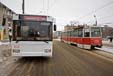 Сегодня состоялся пробный пуск троллейбусов по новому городскому маршруту.
