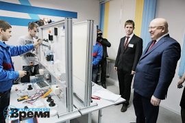 Дзержинск посетил губернатор области Валерий Шанцев