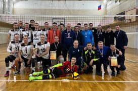 Волейболисты из Дзержинска заняли третье место в турнире.