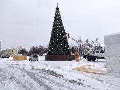 В Дзержинске откроются главная городская елка и снежный городок.