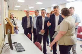 На днях в Дзержинске открылся еще один дополнительный офис многофункционального центра. Располагается он по адресу: ул. Терешковой