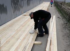 В Дзержинске идут работы по строительству школы №10.