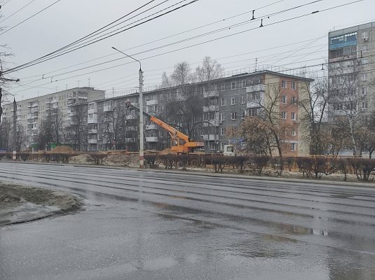 В Дзержинске отремонтируют дорогу на пр. Циолковского.