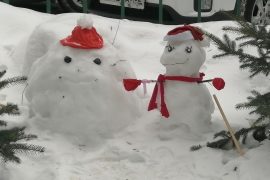 В Дзержинске стартовал традиционный конкурс «Снеговик».