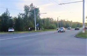 Две автоледи не поделили дорогу на окраине Дзержинска.