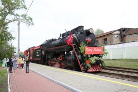 Дзержинцы могут посетить «Поезд Победы».