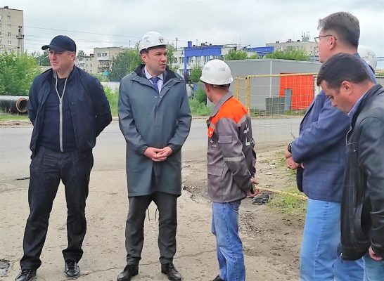 В Дзержинске продолжается масштабная реконструкция теплосетей.