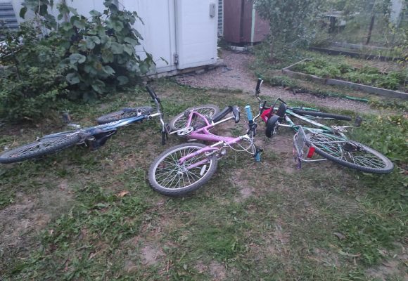В Володарском районе на дачном участке украли велосипед.