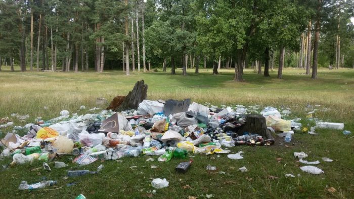 В Володарском районе ликвидируют свалку бытовых отходов.