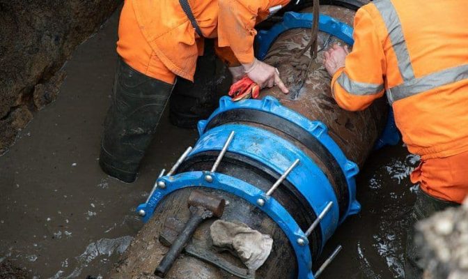 Дзержинский водоканал завершил ремонтные работы на водоводе