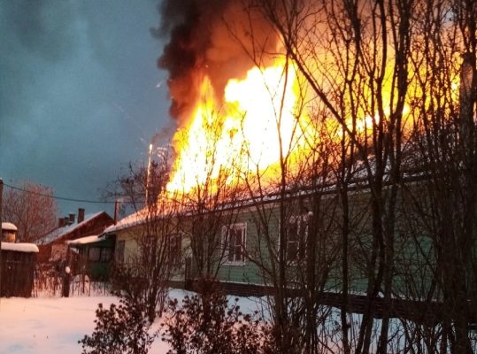 В одном из СНТ Дзержинска произошел пожар.