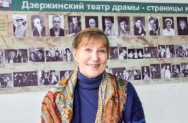 Она пришла работать в Дзержинский театр драмы в феврале 1968 года