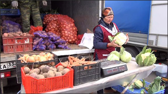 В сентябре в Дзержинске начали работать традиционные ярмарки сельхозпродукции