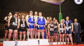 Дзержинские спортсменки привезли медали с чемпионата мира по сумо. 
