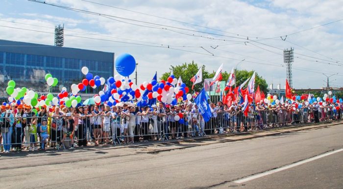 Празднование 86-го дня рождения Дзержинска
