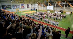 Дзержинский ФОК «Ока» отметил 10-летие со дня открытия. В честь юбилея в физкультурно-оздоровительном комплексе состоялось торжественное мероприятие.