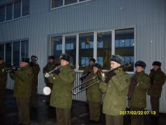 В Дзержинске на ДВК поздравили мужчин с 23 февраля.