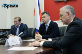 18 декабря в среднем зале администрации Дзержинска состоялась пресс-конференция