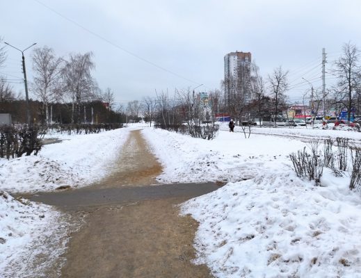 Дзержинцам предлагают проголосовать за ремонт участка дороги.